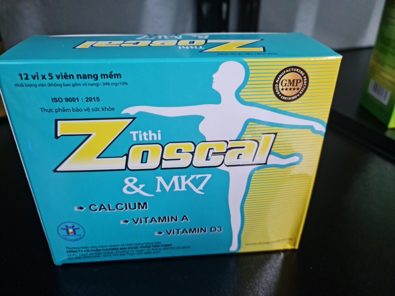 Tithi zoscal & mk7: bổ sung calci, vitamin a;d và mk7