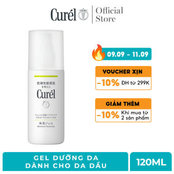 Gel Dưỡng Da Dành Cho Da Dầu Curel Sebum Trouble Care Sebum Care Moisture Gel 120ml