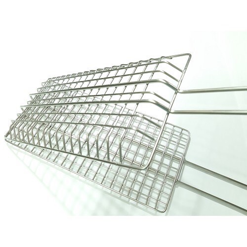 Vĩ kẹp hộp inox - Vĩ nướng inox dùng để nướng cá, nướng thịt nguyên khối, gà, xiên thịt, BBQ,.....