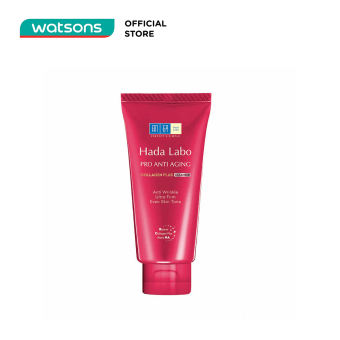 Kem Rửa Mặt Chống Lão Hóa Hada Labo Pro Anti-Aging 80g