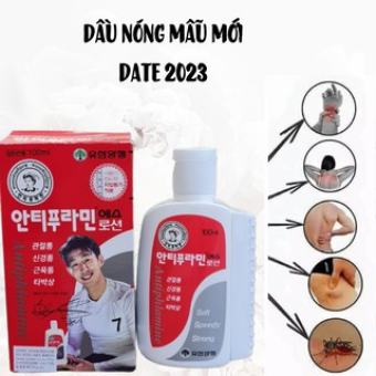 Mẫu mới Dầu Nóng Xoa Bóp Antiphlamine Của Hàn Quốc 100ml