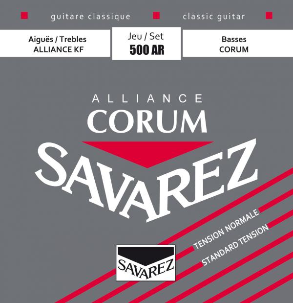 Bộ dây đàn Guitar Classic cao cấp/ Nylon Classical Guitar Strings - Alliance Corum Normal Tension 500AR - Hàng chính hãng
