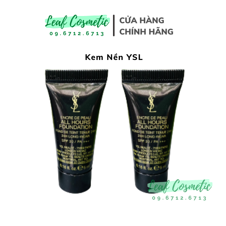 Kem nền ysl encre de peau all hours foundation - kem lót ysl
