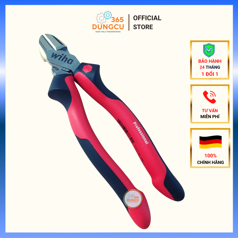 Kìm cắt wiha pro 43339 germany 180mm - hàng chính hãng