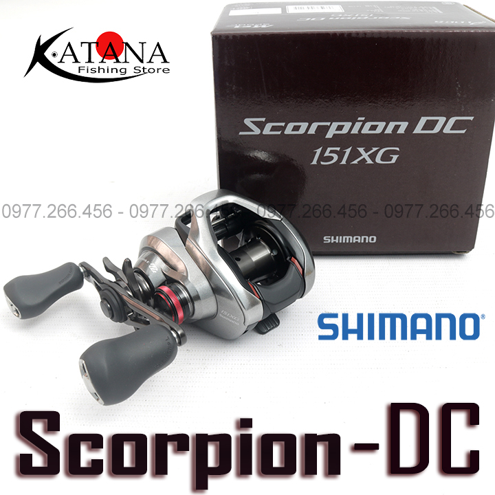 Máy Câu Ngang Shimano Scorpion DC 151XG