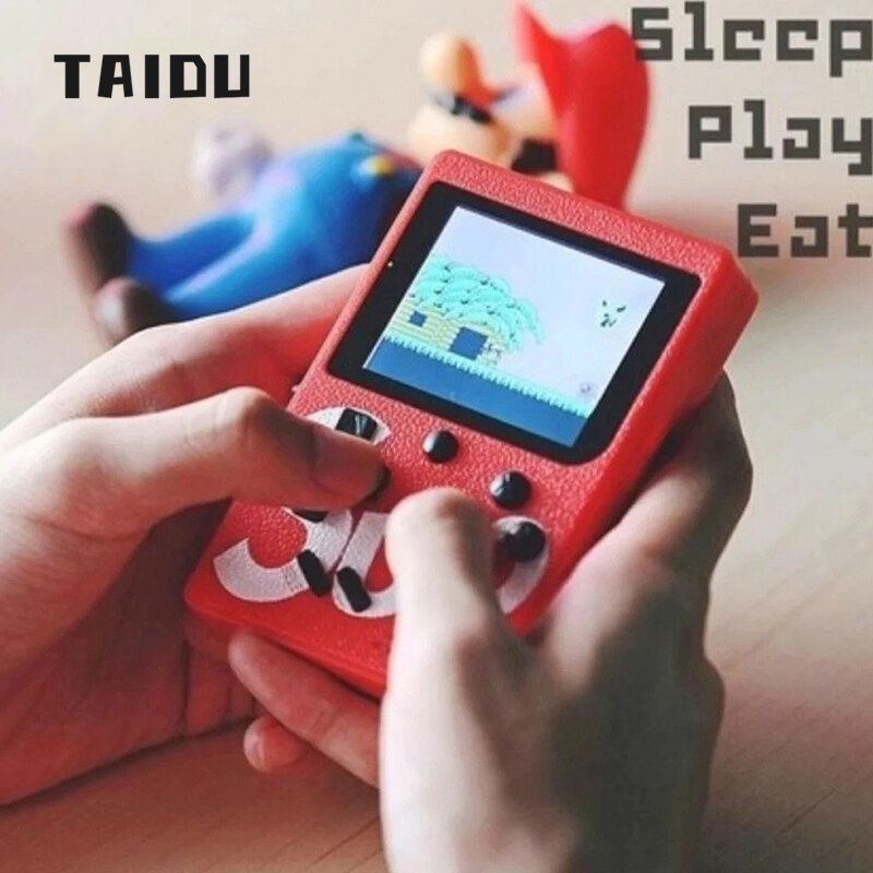 TAIDU gameboy เกมคอนโซลมือถือสำหรับเด็ก Macaron Nostalgic Retroเครื่องเล่นเกม