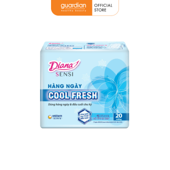 Băng Vệ Sinh Diana hàng ngày Sensi Cool Fresh (20 miếng)