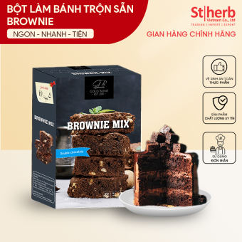Bột làm bánh trộn sẵn Brownie Gold Bone 400g