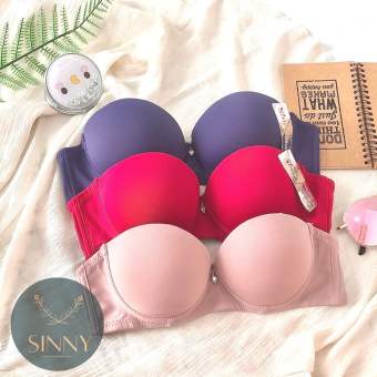 Áo ngực siêu nâng mút mền mịn, áo lót cúp ngang có gọng Thái Lan Sisterhood 6001, Sinny
