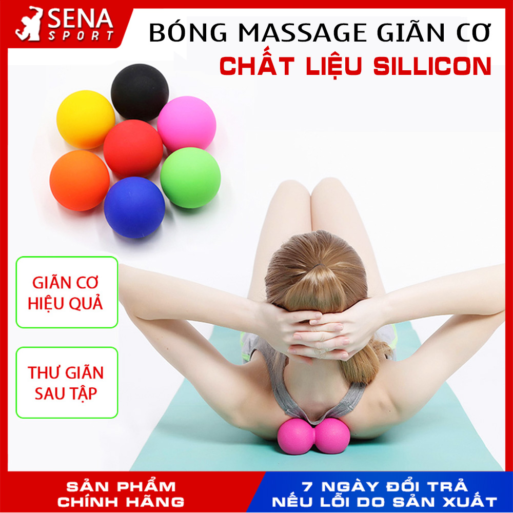 Bóng giãn cơ, Bóng massage cơ sau tập, Massage Ball phục hồi cơ hiệu quả