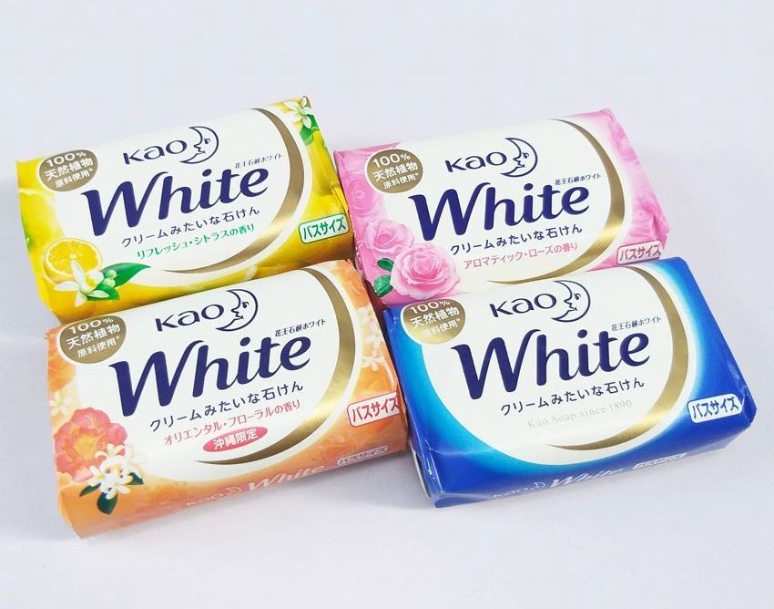 Xà bông tắm kao white - xà bông cục