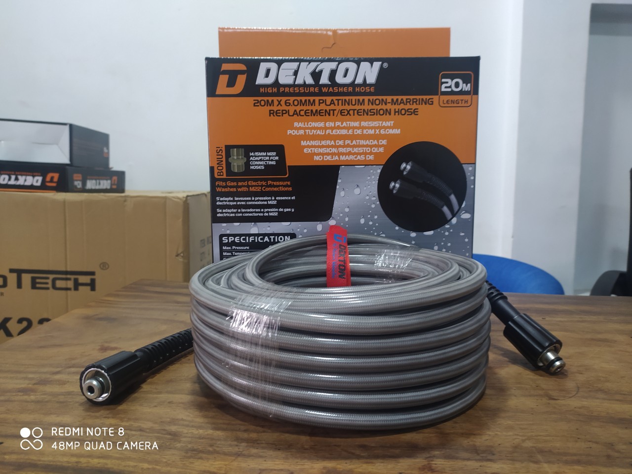 Dây xịt cao cấp thương hiệu dekton - 10m, 15m, 20m