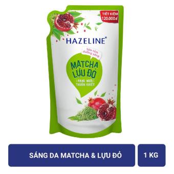 Sữa Tắm Hazeline Túi 900g Matcha & Lựu đỏ