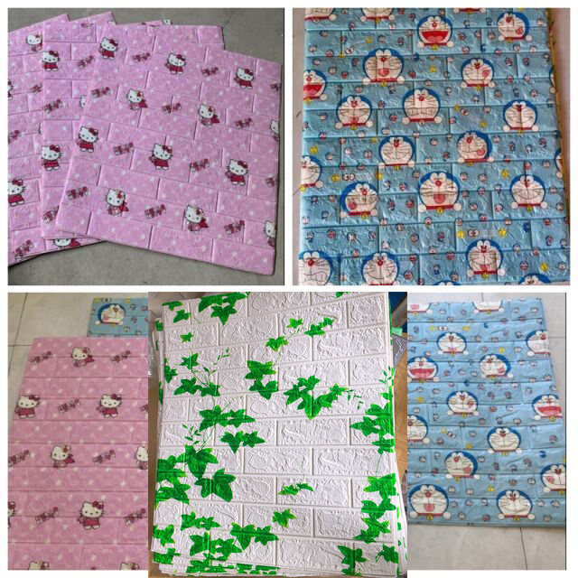 20 Xốp dán tường Doremon - Hello kitty - Hoạt Hình - Hoa Văn - 20 Xốp dán tường Doremon - Hello kitty - Hoạt Hình - Hoa Văn -