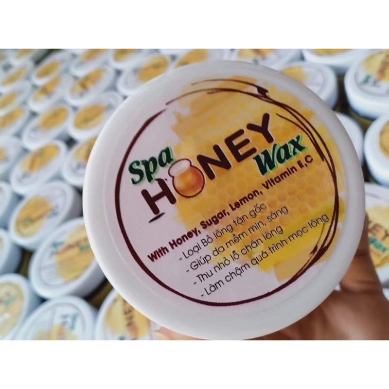 [TẶNG KÈM 50 GIẤY Và 2 QUE] WAX LÔNG LẠNH HONEY SẠCH LÔNG AN TOÀN KHÔNG ĐAU RÁT - LÂU MỌC LẠI