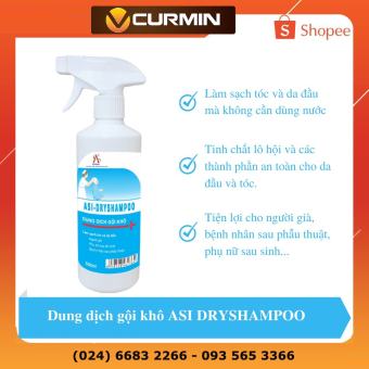 Dầu Gội Đầu Khô Dạng Chai Xịt Asi Dry Shampoo 500Ml