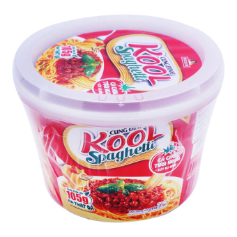 Mì trộn Cung Đình Kool Spaghetti bát 105g | bách hóa Hoàn Hảo