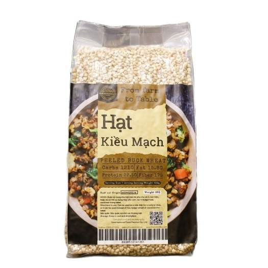 Kiều Mạch LÀM BÁNH, NẤU ĂN NHẬP KHẨU - BUCKWHEAT The Nuts Valley