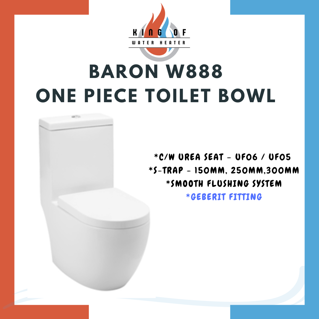 Baron W888 Toilet Bowl – gatedoorwindow