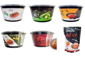 Kim Chi Melyfood 500g (hành lá, củ cải, cải thảo, dưa leo)