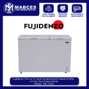 Fujidenzo 10.5 cu. ft. Dual Compartment Freezer/Chiller