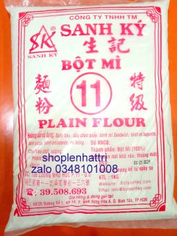 Bột mì số 8 số 11 số 13 bột mì bông hồng bột mì đa dụng làm bánh 1kg
