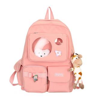 Cặp học sinh nữ balo  nữ đi học cấp 2 cute