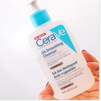Sữa rửa mặt Cerave SA Smoothing Cleanser (bản Pháp)