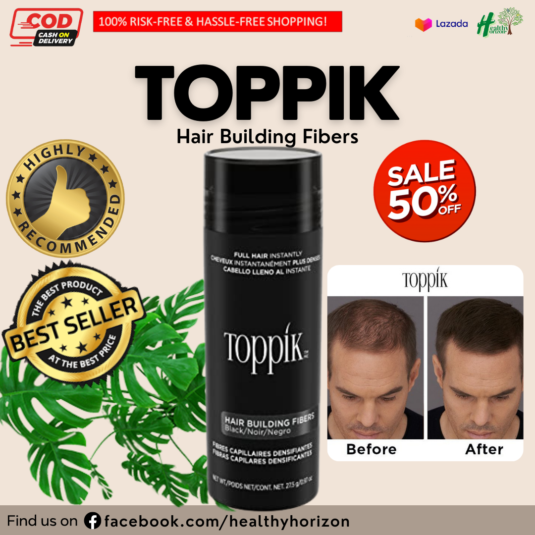 Shop Toppik Hair Building Fiber Black online 