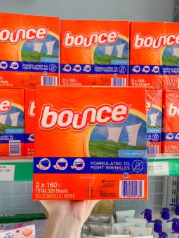 Giấy Thơm Quần Áo Bounce 320 Tờ Của Mỹ