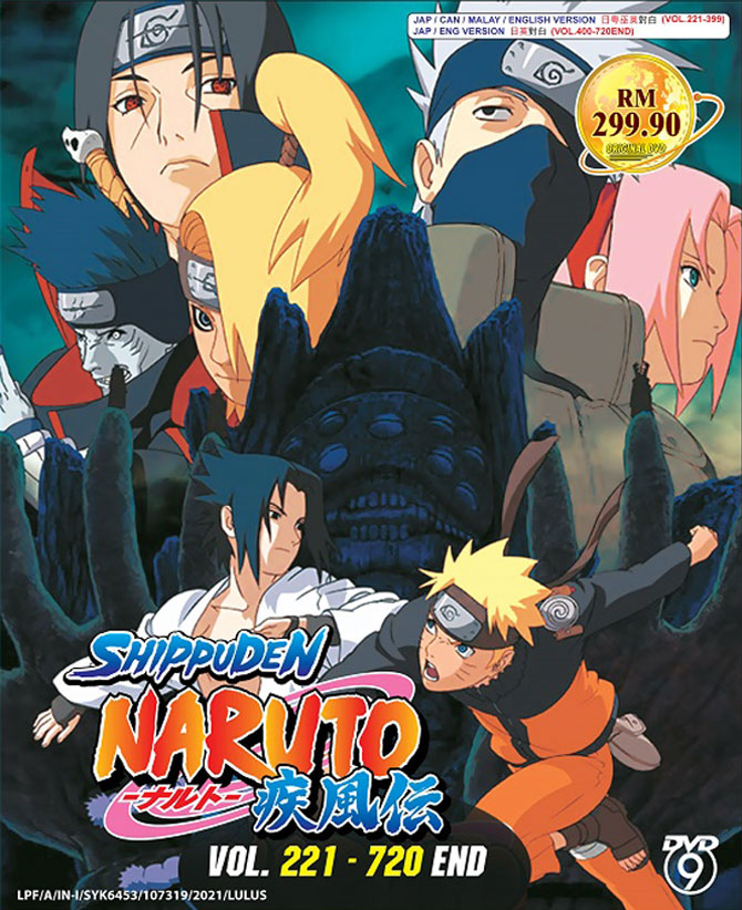 DVD ANIME BORUTO: NARUTO NEXT GENERATIONS Vol.280-293 ENGLISH