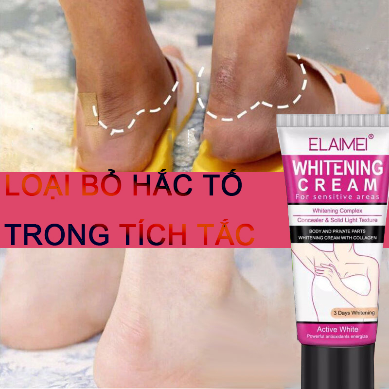 Kem làm trắng nách, kem làm trắng các bộ phận nhạy cảm ,kem xóa đen , khớp, đầu gối , khuỷu tay , cánh tay , làm trắng thần khí ở khắp mọi nơi, tạm biệt mùa hè sự lúng túng, tỏa sáng sự tự tin