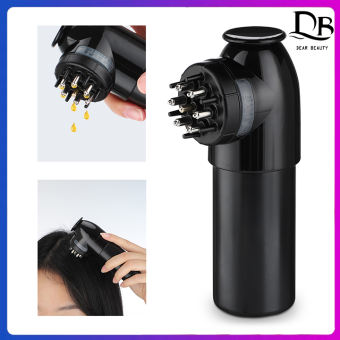 Dearbeauty Con Lăn Lược Mát Xa Thuốc Dụng Cụ Bôi Tóc Loại Bôi Tinh Dầu Trị Liệu Đầu Da Đầu Lược Mát Xa Chăm Sóc Tóc
