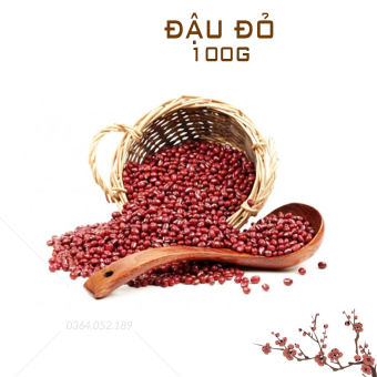 Đậu đỏ hạt nhỏ 100g (Đỗ đỏ loại 1, hạt đều, bở, thơm ngon)