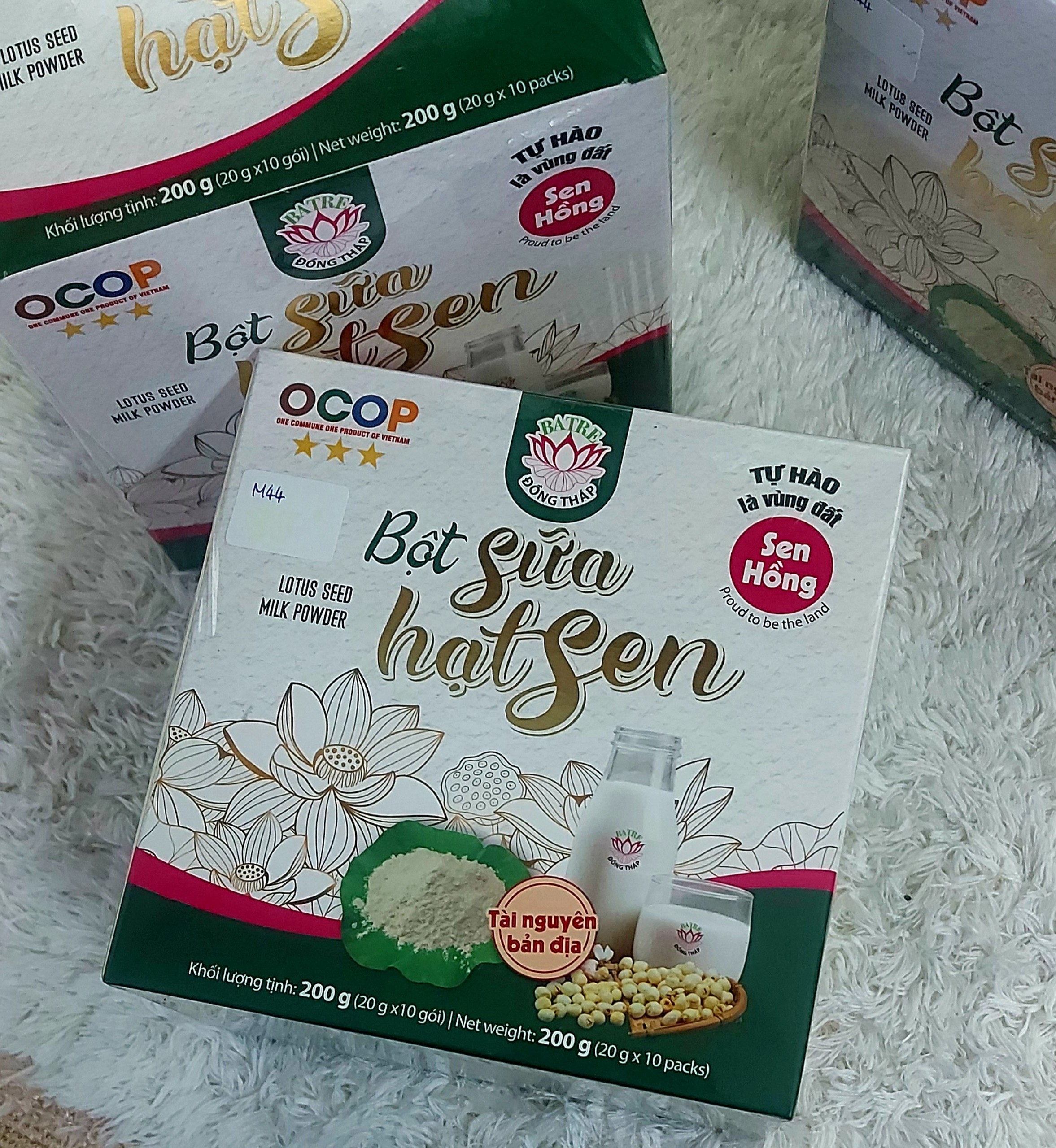 Bột sữa hạt sen
