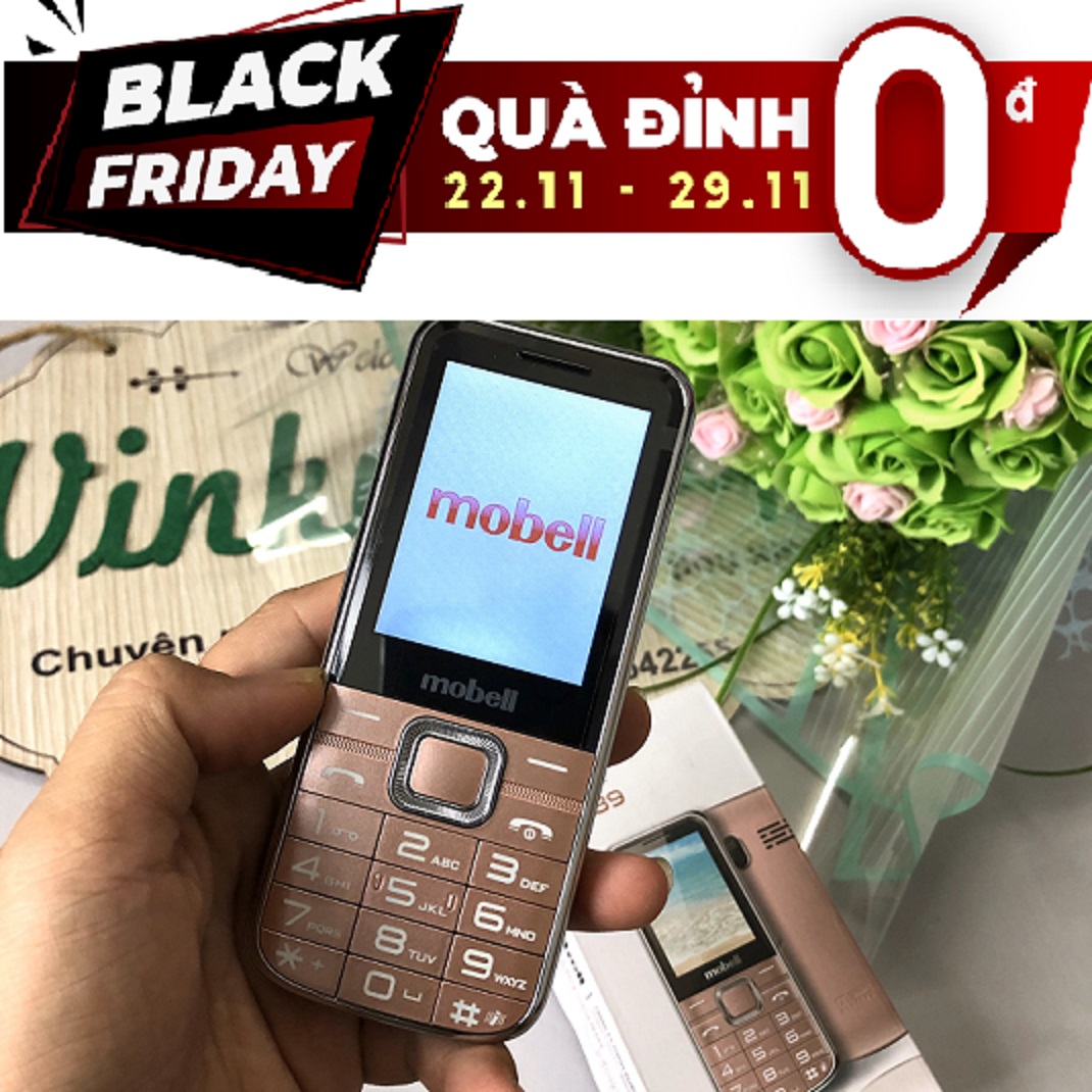 Điện thoại Mobell M389 2 sim mới Fullbox Bảo hành 12 tháng