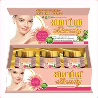 Viên Uống Sâm Tố Nữ Placentra Estrogen Beauty Queen Diamond Gold Giúp Cân Bằng nội tiết tố nữ,Đẹp Dáng, Sáng Da