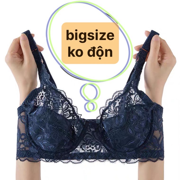 Áo Lót Big Size Ko Đệm Có Gọng Mỏng Siêu Đẹp