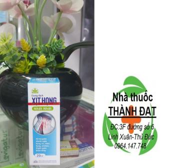 dung dịch xịt  họng nhất chai 20ml
