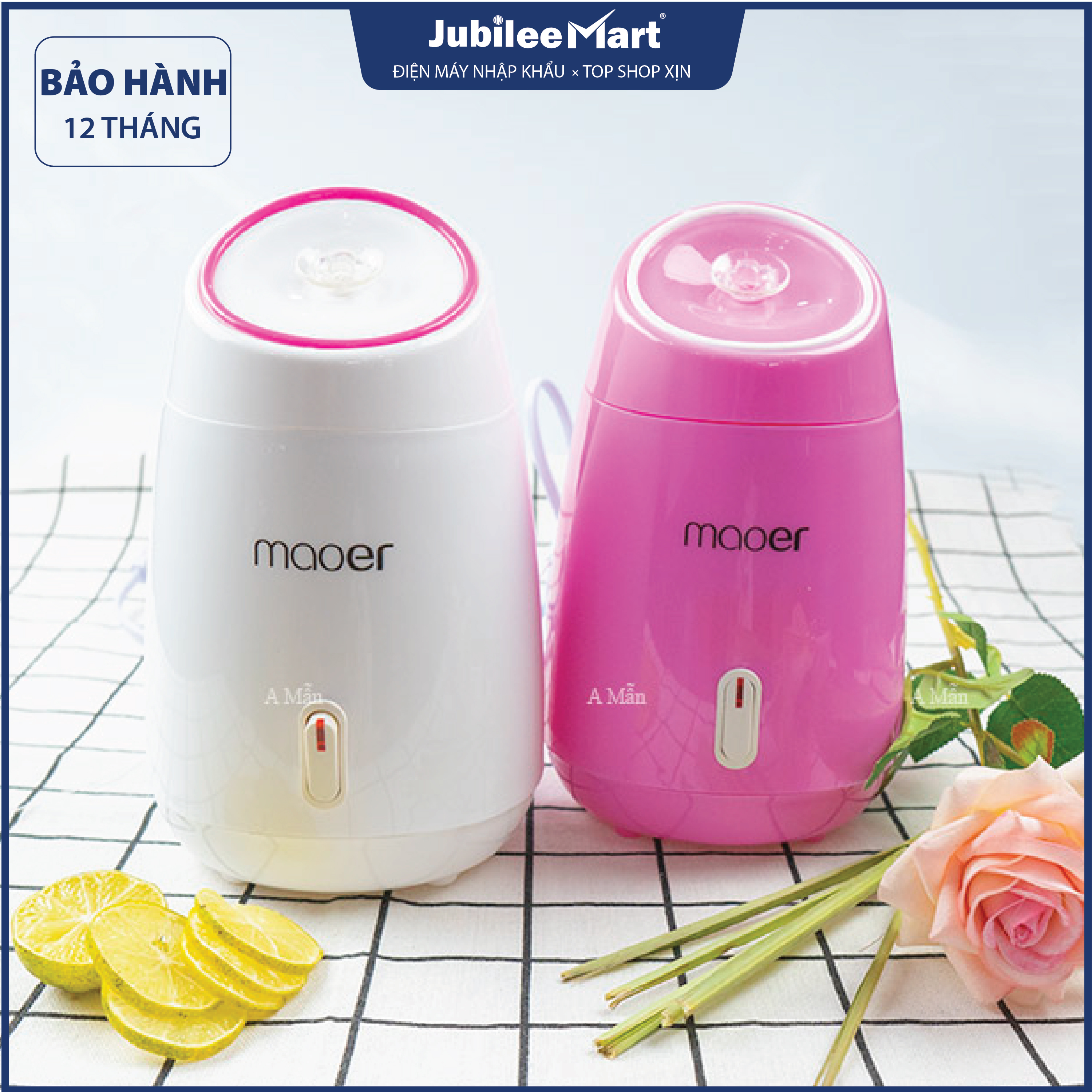 Máy Xông Mặt Thảo Dược Hoa Quả Tươi Maoer, Se Khít Lỗ Chân Lông, Điều Tiết Bã Nhờn, Giảm Mụn Ẩn, Đẩy Lùi Độc Tố Sâu Dưới Da