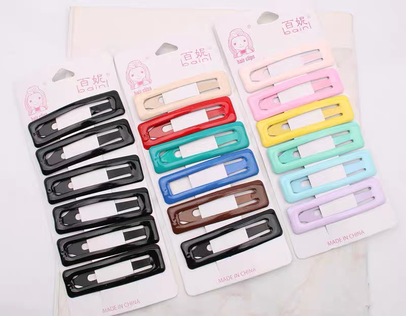 Sét 4 kẹp tóc sắc màu - phukienteen
