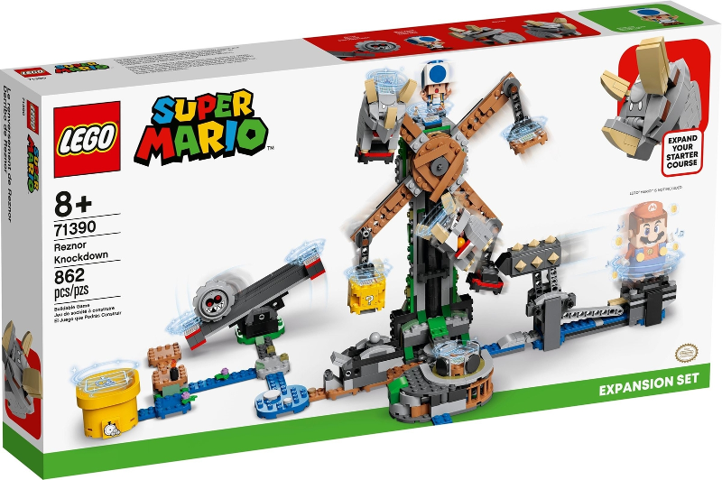 BRICK4U - LEGO  SUPER MARIO - 71390 - BỘ MỞ RỘNG RENOZ KNOCKDOWN