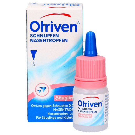 Nhỏ mũi otriven 0,025% dành cho bé từ sơ sinh đến 3 tuổi, 10ml.