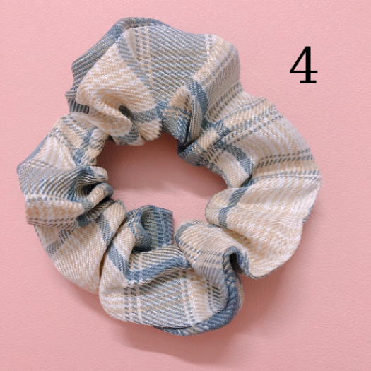 Dây Buộc Tóc, Cột Tóc Scrunchies, Dây Buộc Tóc Vải, Phong Cách Hàn Quốc