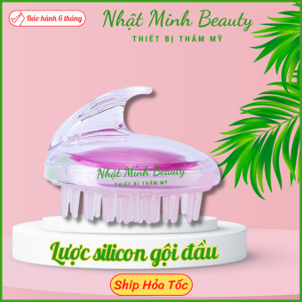 Lược silicon dùng gội đầu dưỡng sinh | Lược gội đầu