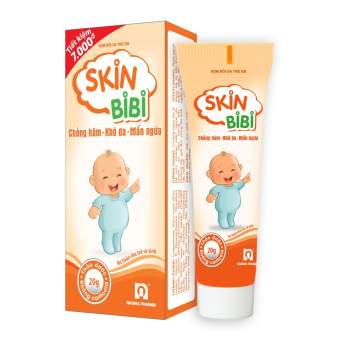 SKINBIBI - KEM BÔI DA TRẺ EM CẢI THIỆN TÌNH TRẠNG HĂM, NGỨA, DI ỨNG Ở TRẺ