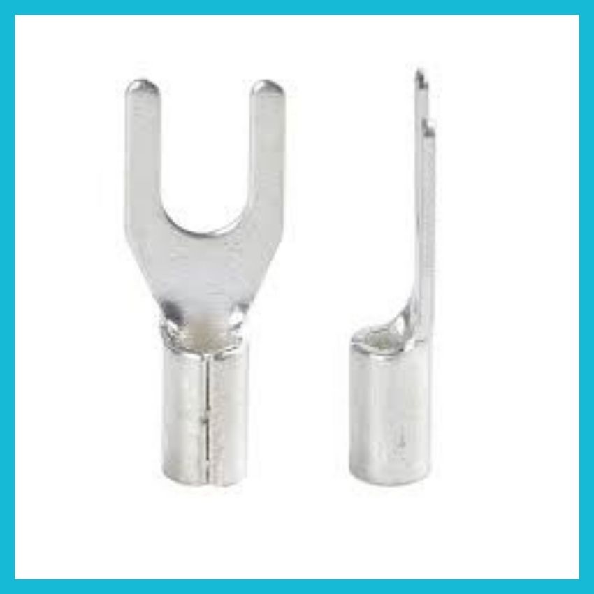 100 đầu cos chữ y, đầu cos dây điện, cosse chỉa 2-5 bấm nối dây điện 1.5mm - 2.5mm
