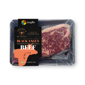 Thịt top mông bò Angus 150 ngày ăn ngũ cốc 500g (RUMPCAP)