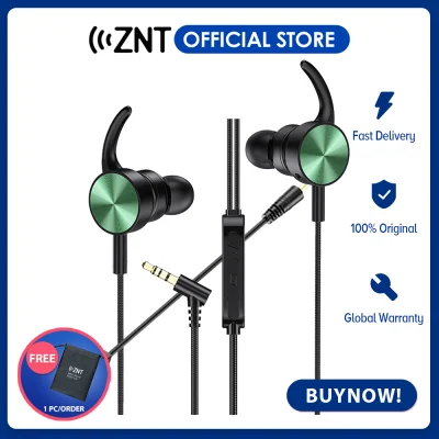 [NEW] ZNT XG Wired Gaming Earphones In Ear Headphones No Delay Deep Bass Headset with Mic Sport PUBG For GAMING PC/Phone (3)