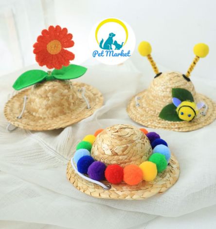 Nón cối xinh xắn cho mèo siêu dễ thương